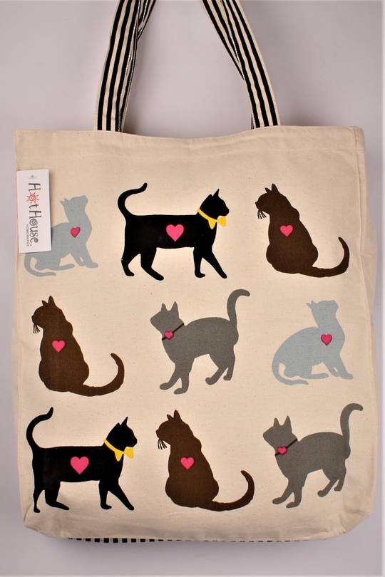 Luv cats tote bag. Code:TB-LUV/CAT